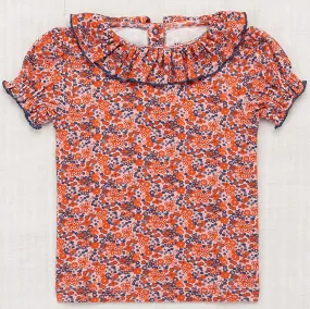 Balloon Sleeve Paloma Tee in Rose Blush Tisbury Garden by Misha & Puff