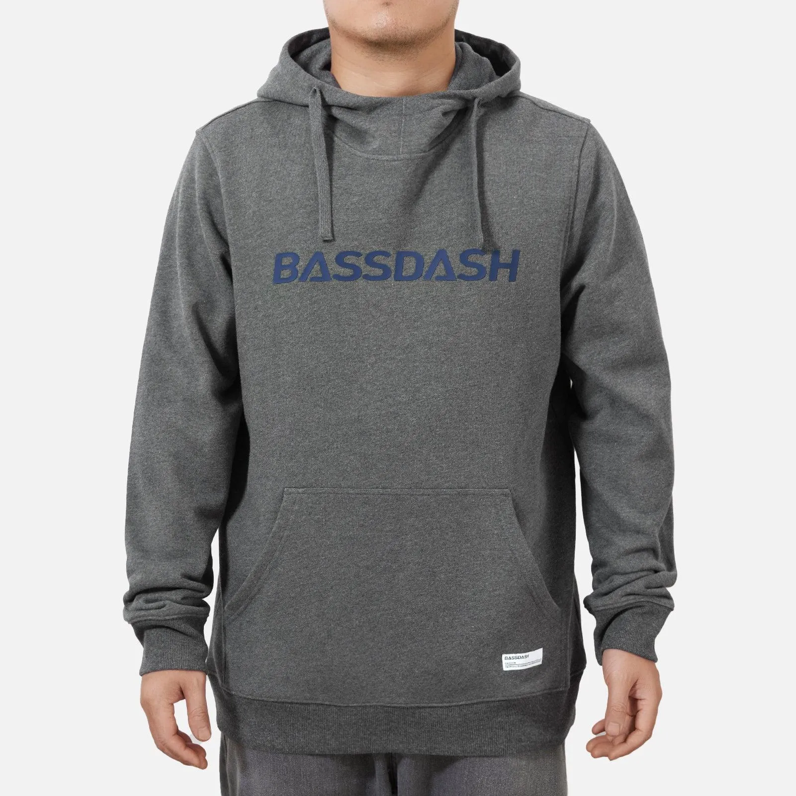 BASSDASH Men’s Cotton LS Hoodie