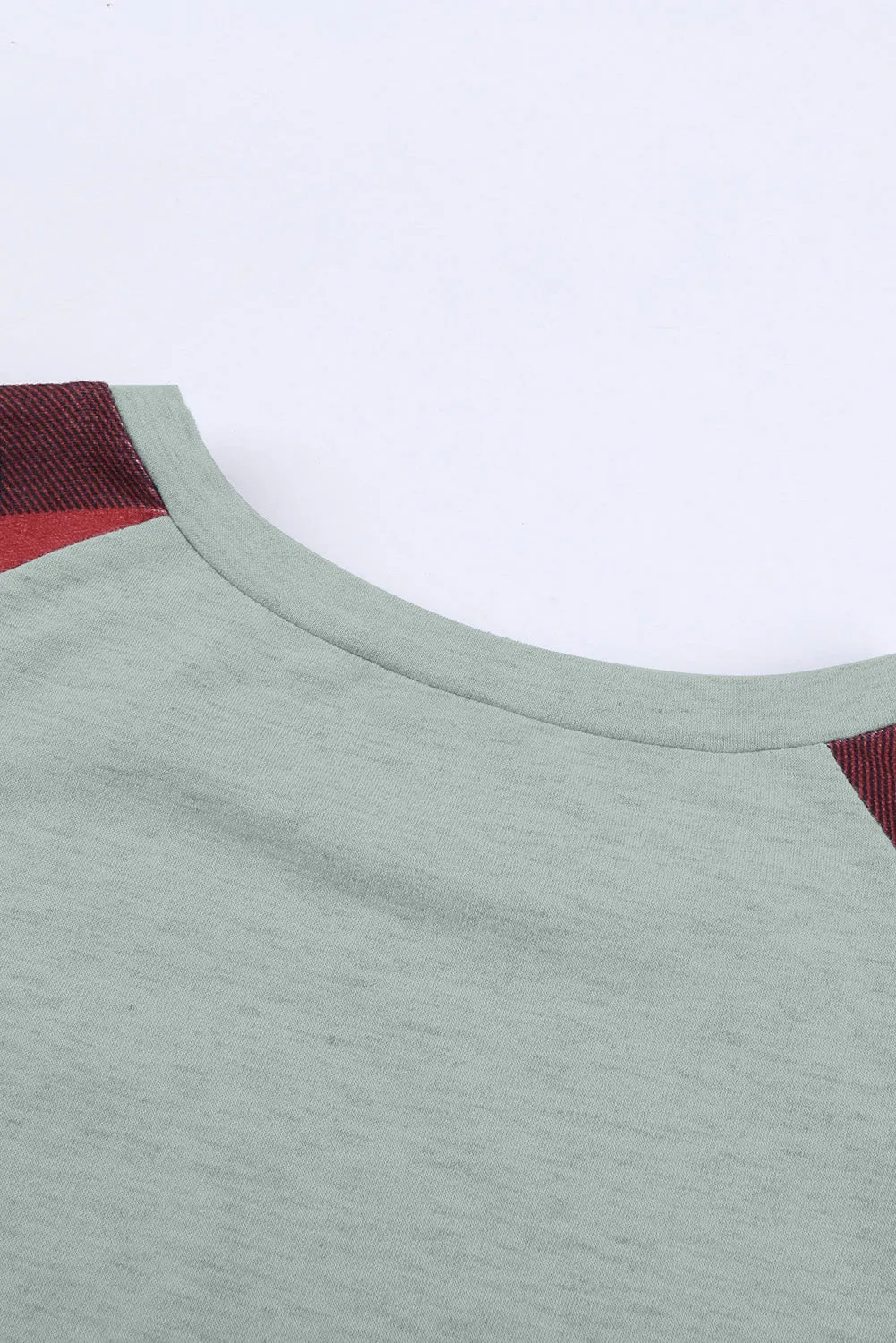 Buffalo Plaid Long Sleeve Sweatshirt