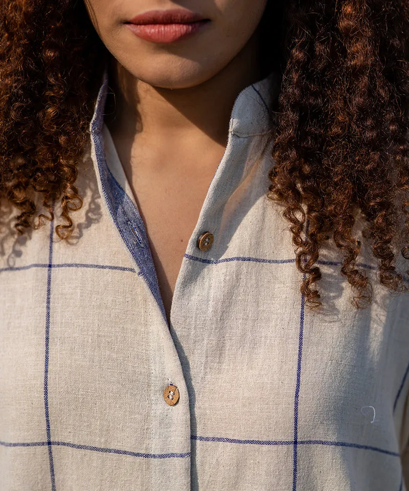 Checks Handloom Cotton Shirt