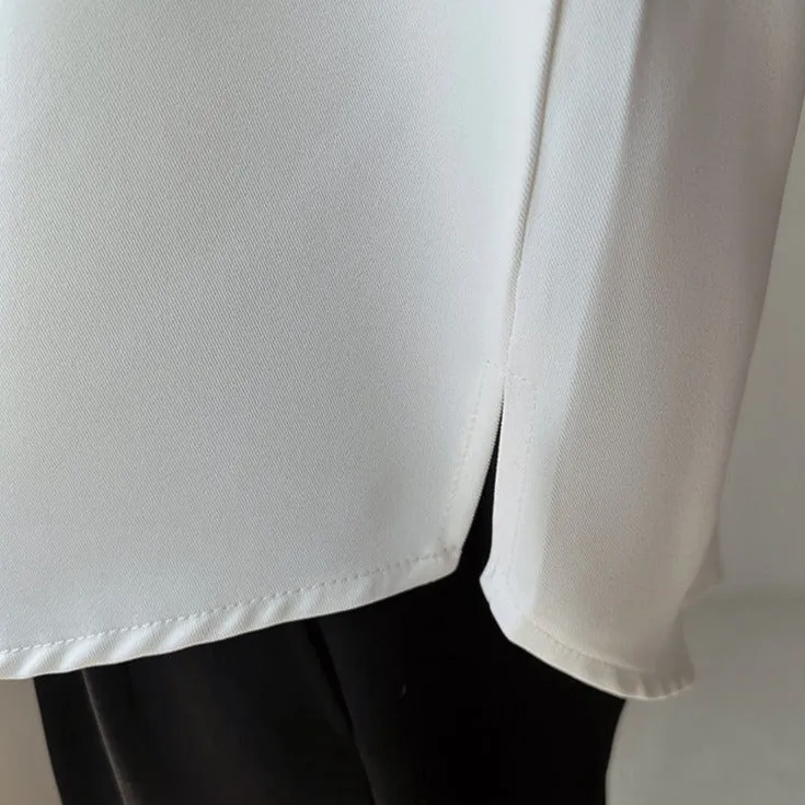 [Korean Style] 3 Colors Turn-Down Collar Casual Shirts