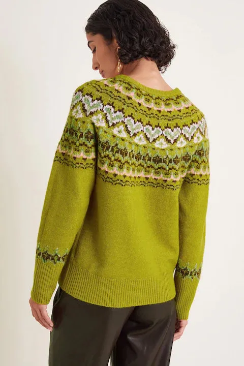 Md'M Green Fairsile Jumper