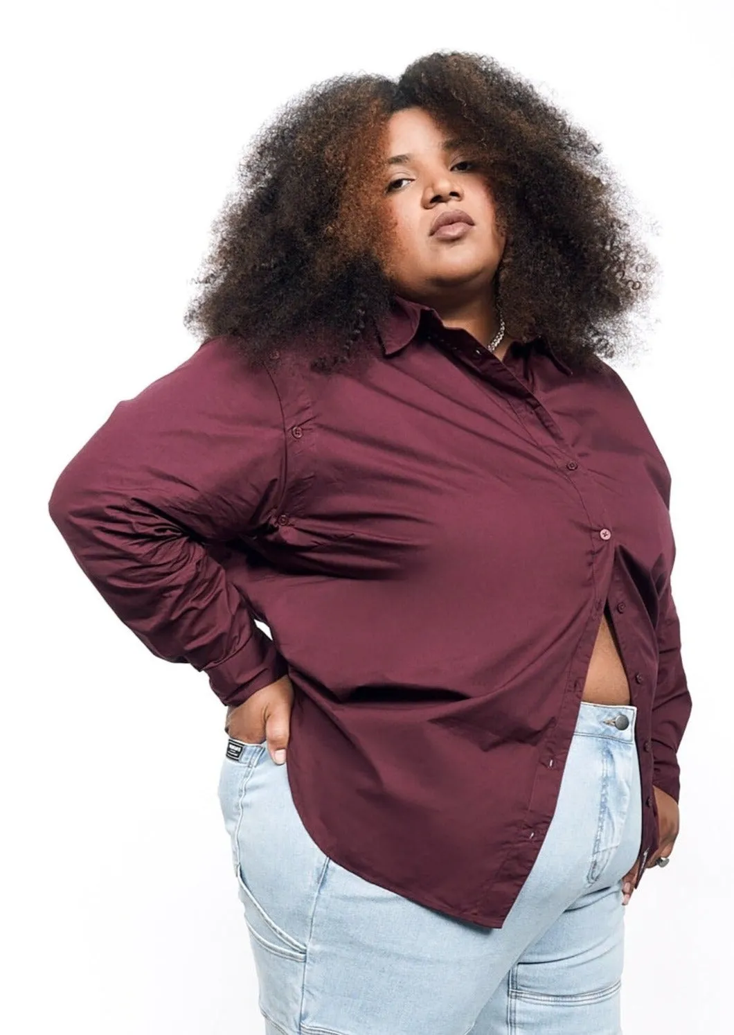 The Essential Convertible Sleeve Button Up