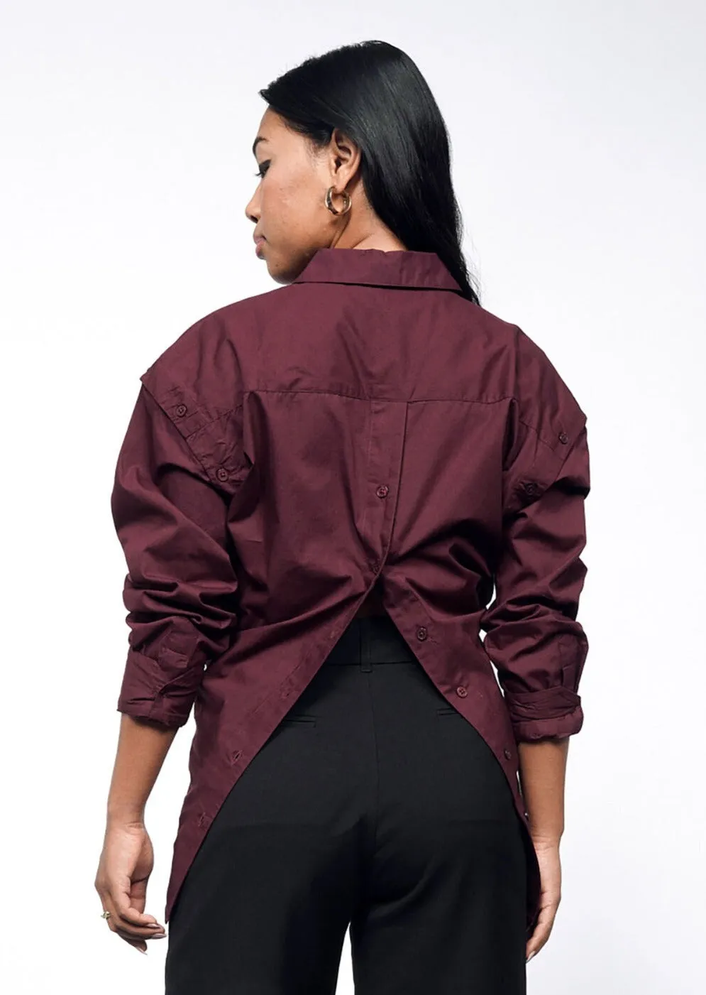 The Essential Convertible Sleeve Button Up