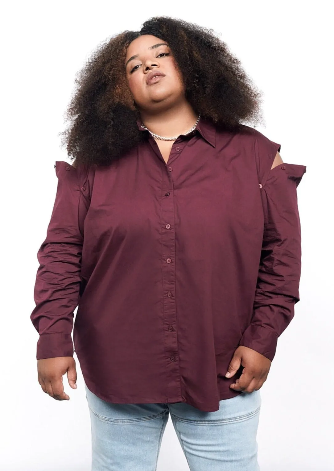 The Essential Convertible Sleeve Button Up