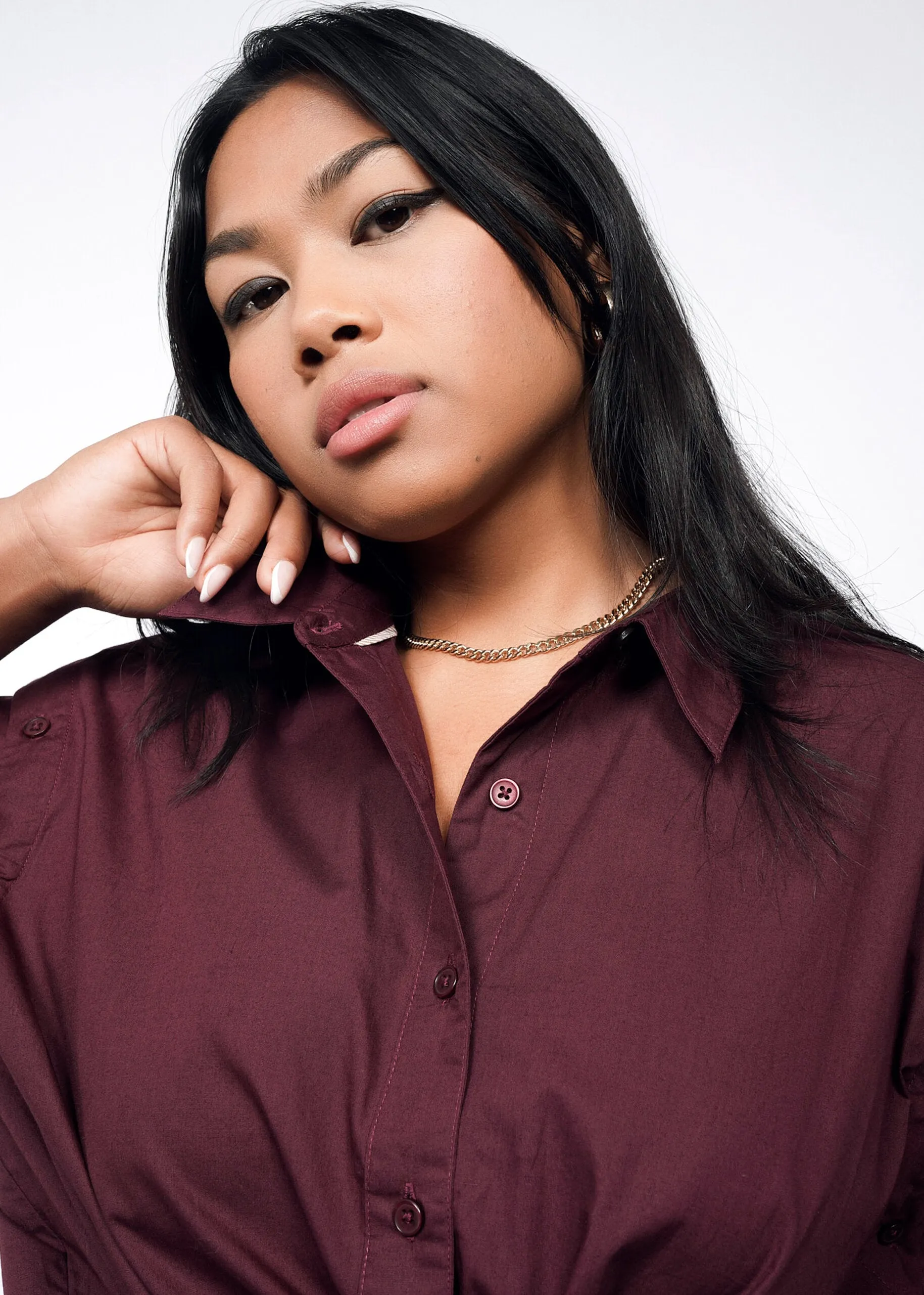 The Essential Convertible Sleeve Button Up